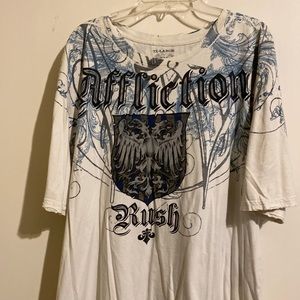 2xl mens short sleeve affliction shirt